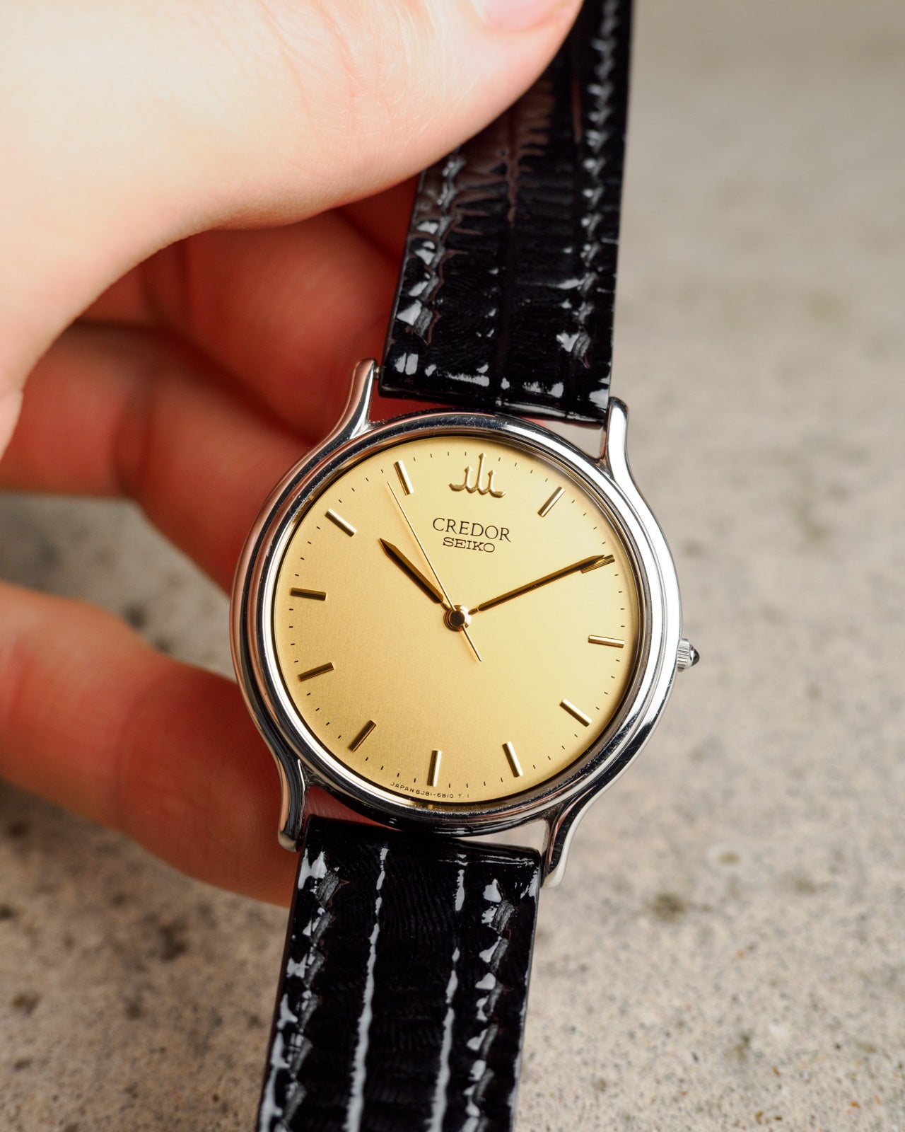 Credor Gold Dial