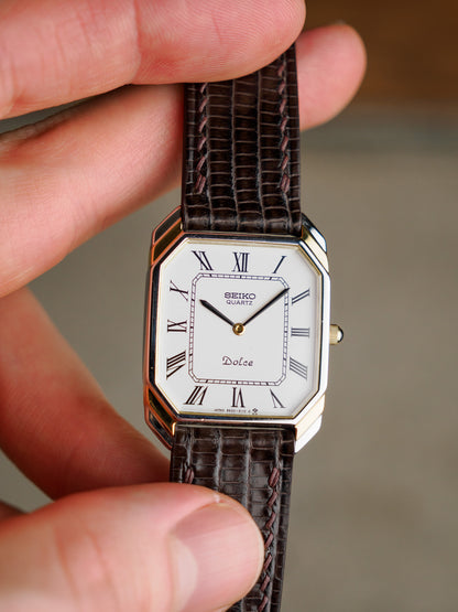 Seiko Dolce Two-Tone with Stepped Case