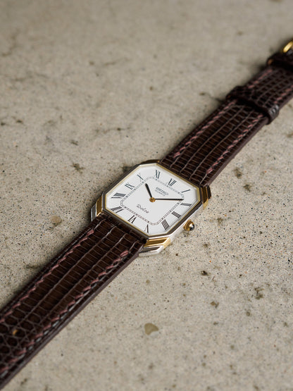 Seiko Dolce Two-Tone with Stepped Case
