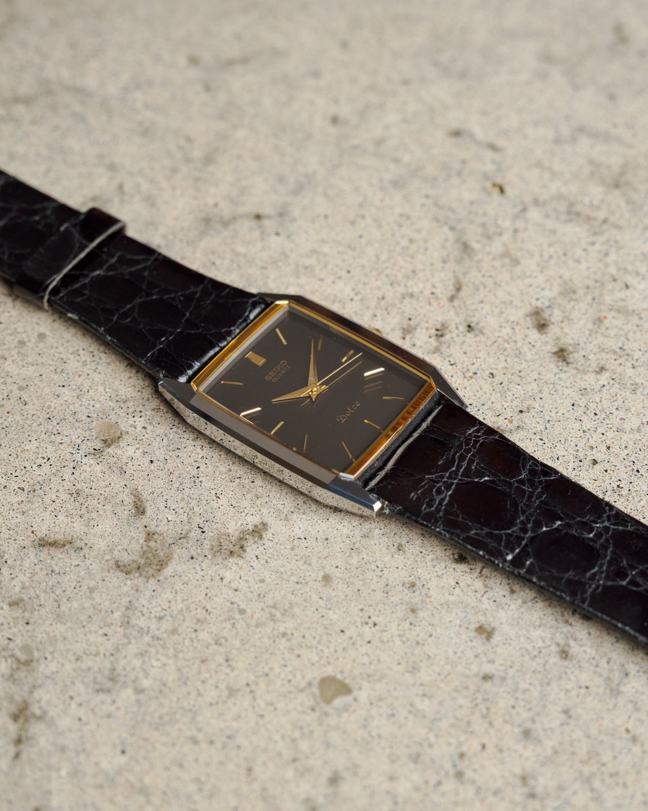 Seiko Dolce tungsten with grey dial
