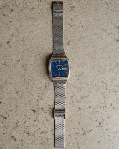 Seiko King Quartz Blue TV Dial
