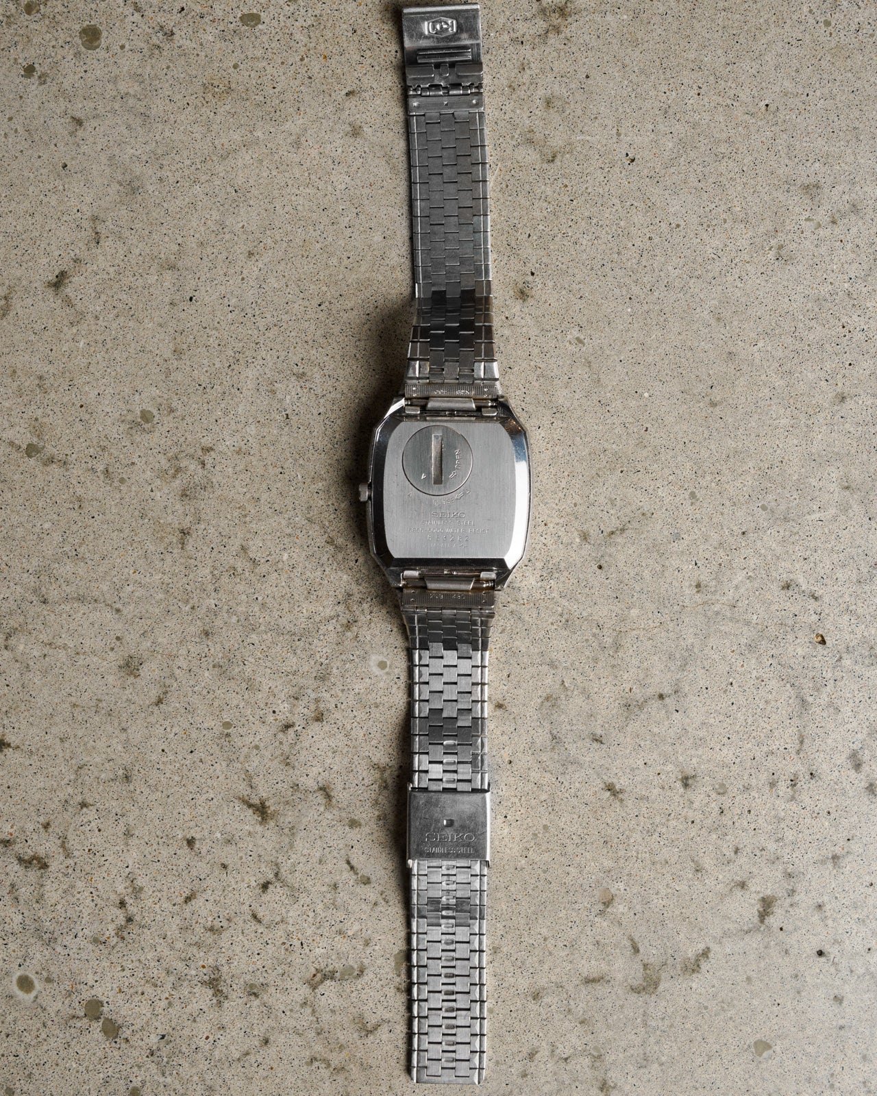 Seiko King Quartz Blue TV Dial