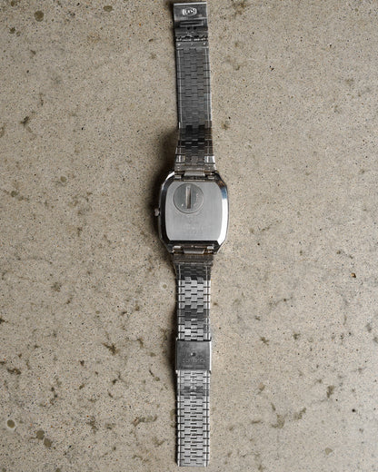 Seiko King Quartz Blue TV Dial