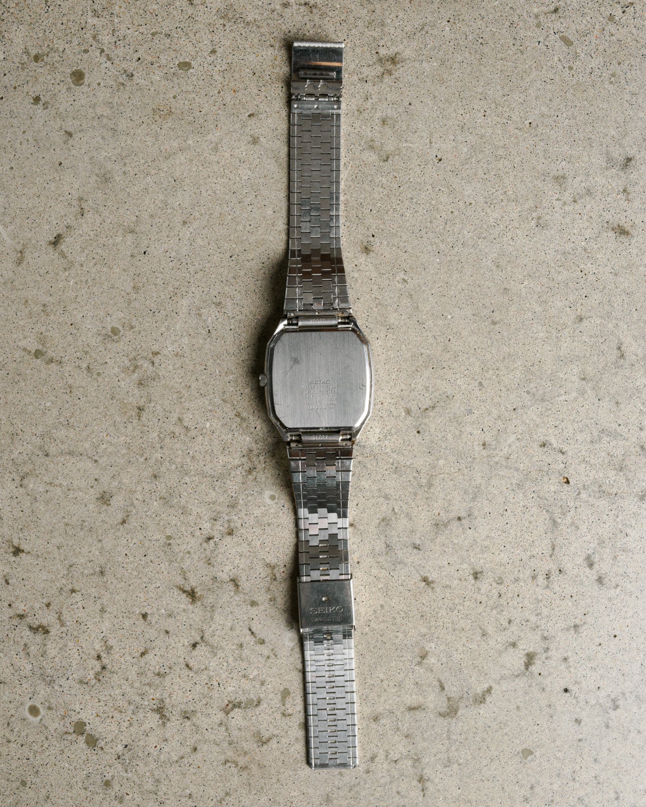 Seiko King Quartz Silver TV Dial