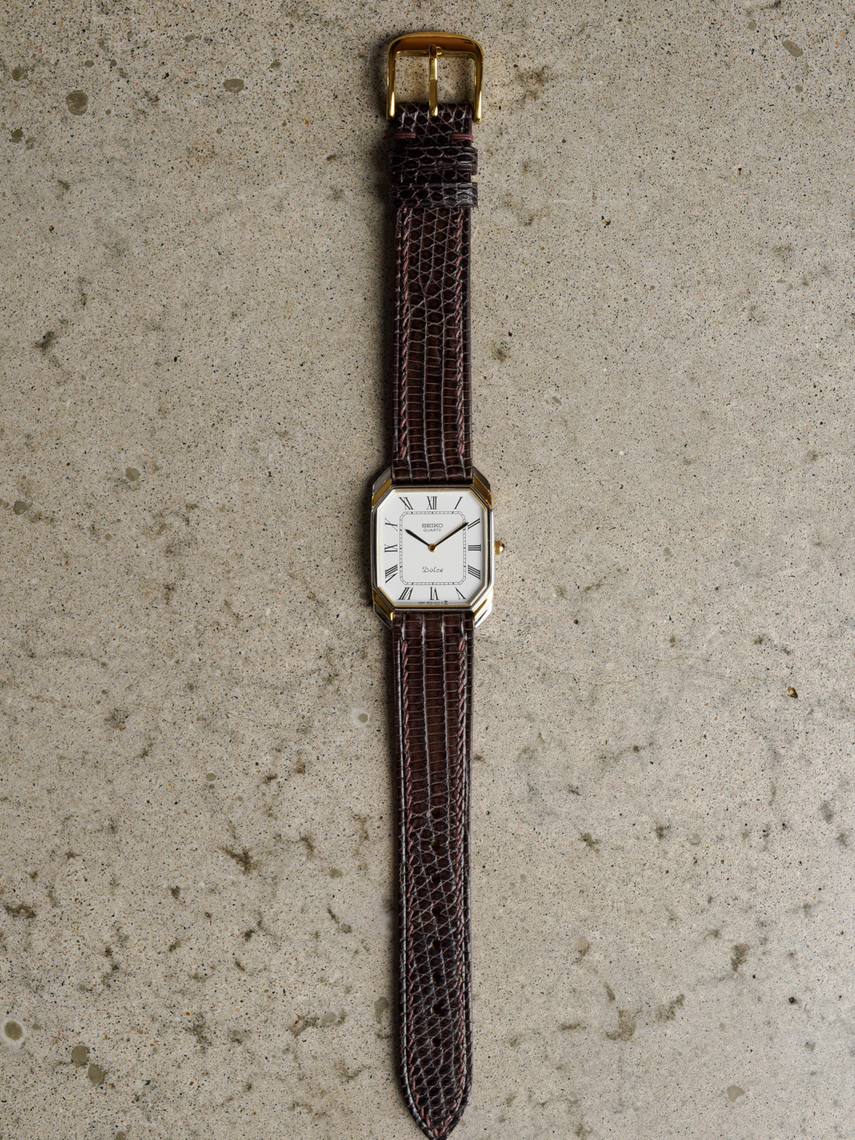 Seiko Dolce Two-Tone with Stepped Case