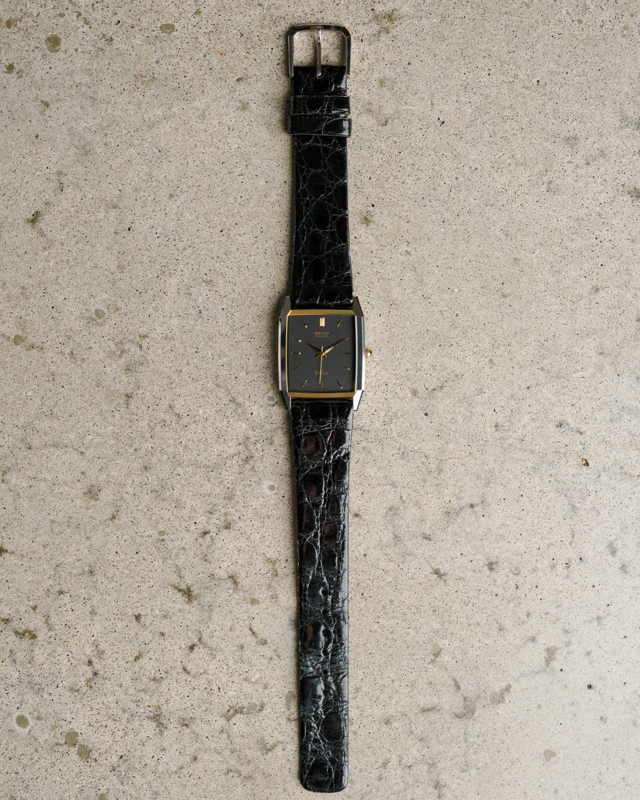 Seiko Dolce tungsten with grey dial
