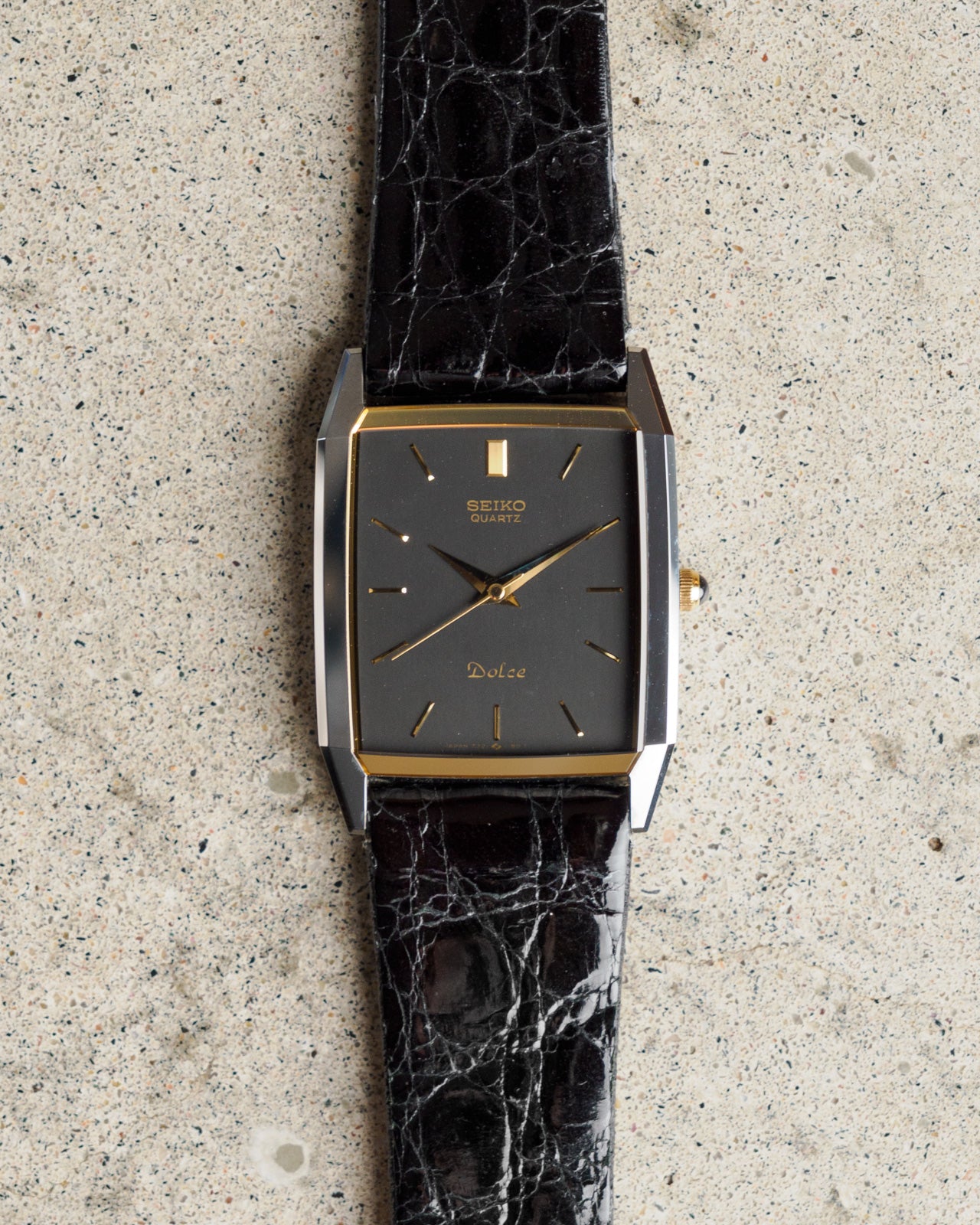 Seiko Dolce tungsten with grey dial