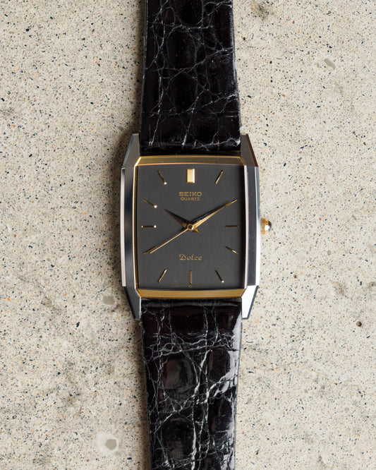 Seiko Dolce tungsten with grey dial