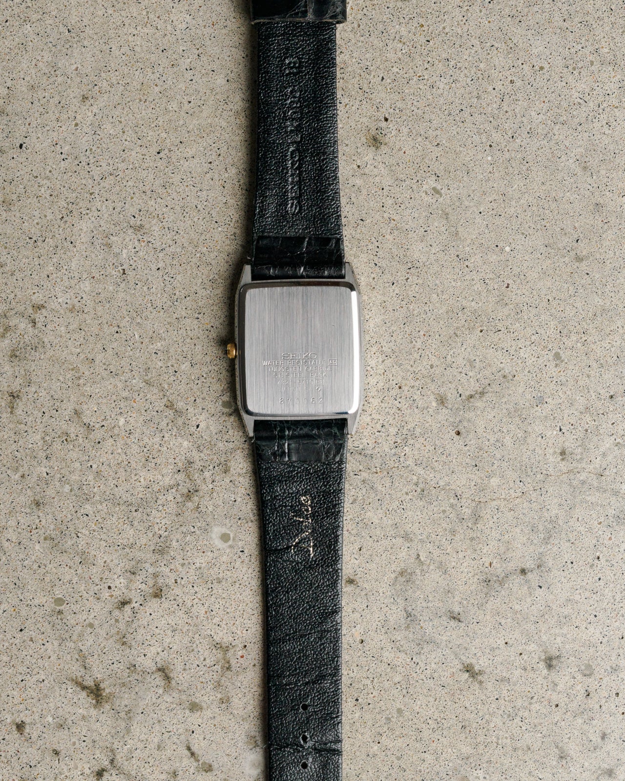 Seiko Dolce tungsten with grey dial