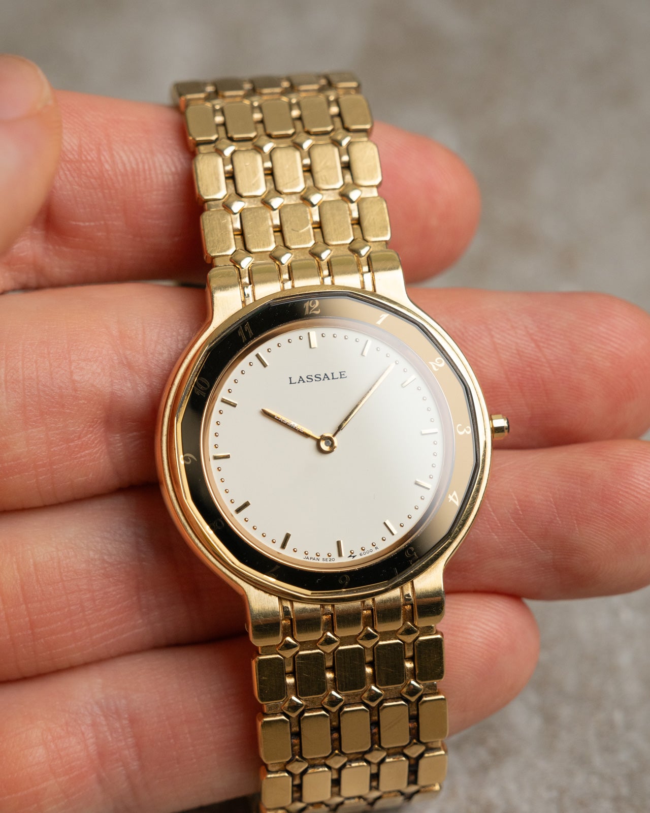 Seiko Lassale "Gold Brick"