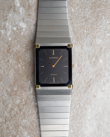 Seiko Lassale Minimalist Black Dial