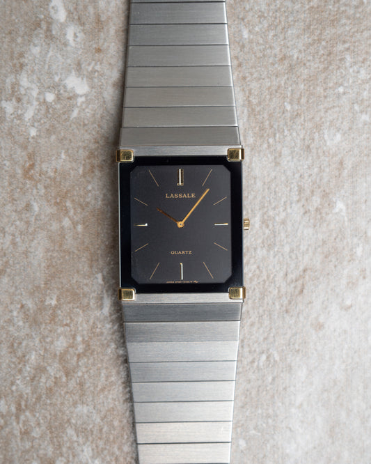 Seiko Lassale Minimalist Black Dial