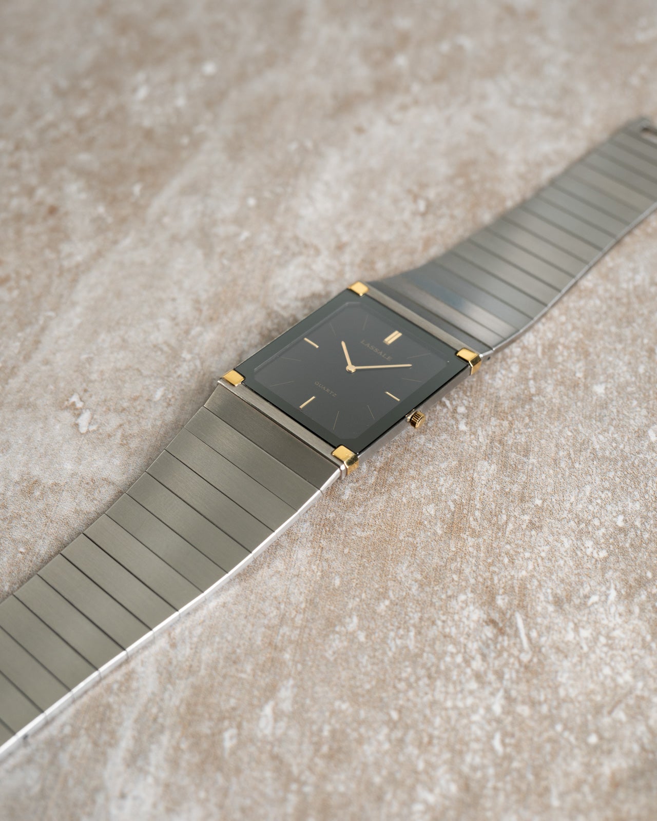 Seiko Lassale Minimalist Black Dial