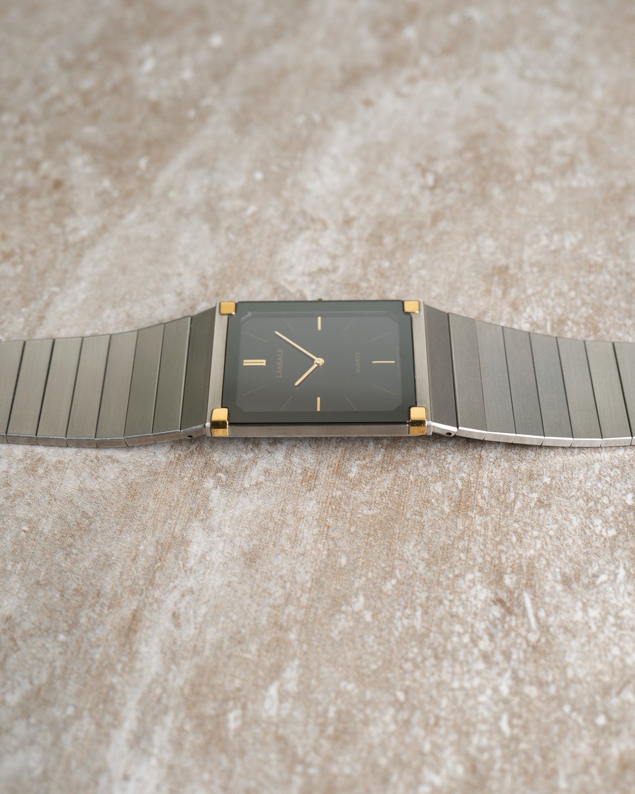 Seiko Lassale Minimalist Black Dial