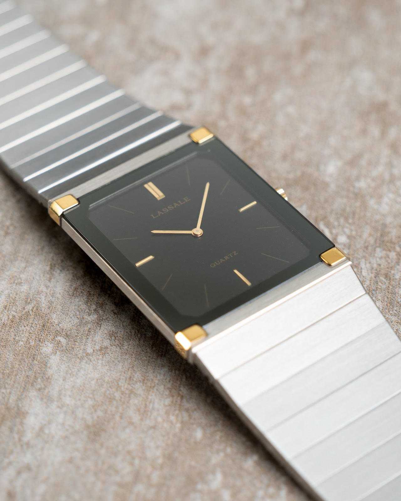 Seiko Lassale Minimalist Black Dial