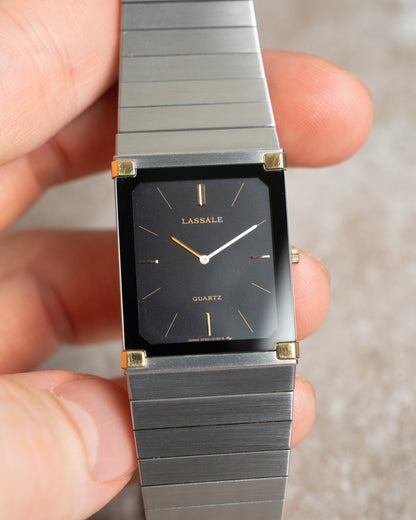 Seiko Lassale Minimalist Black Dial