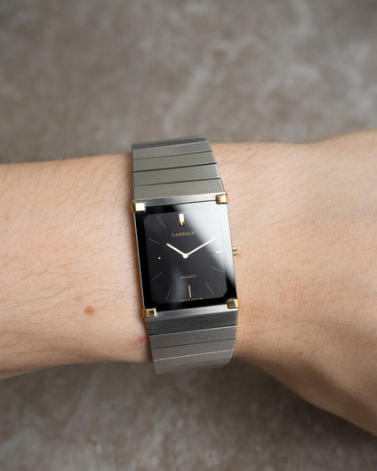 Seiko Lassale Minimalist Black Dial