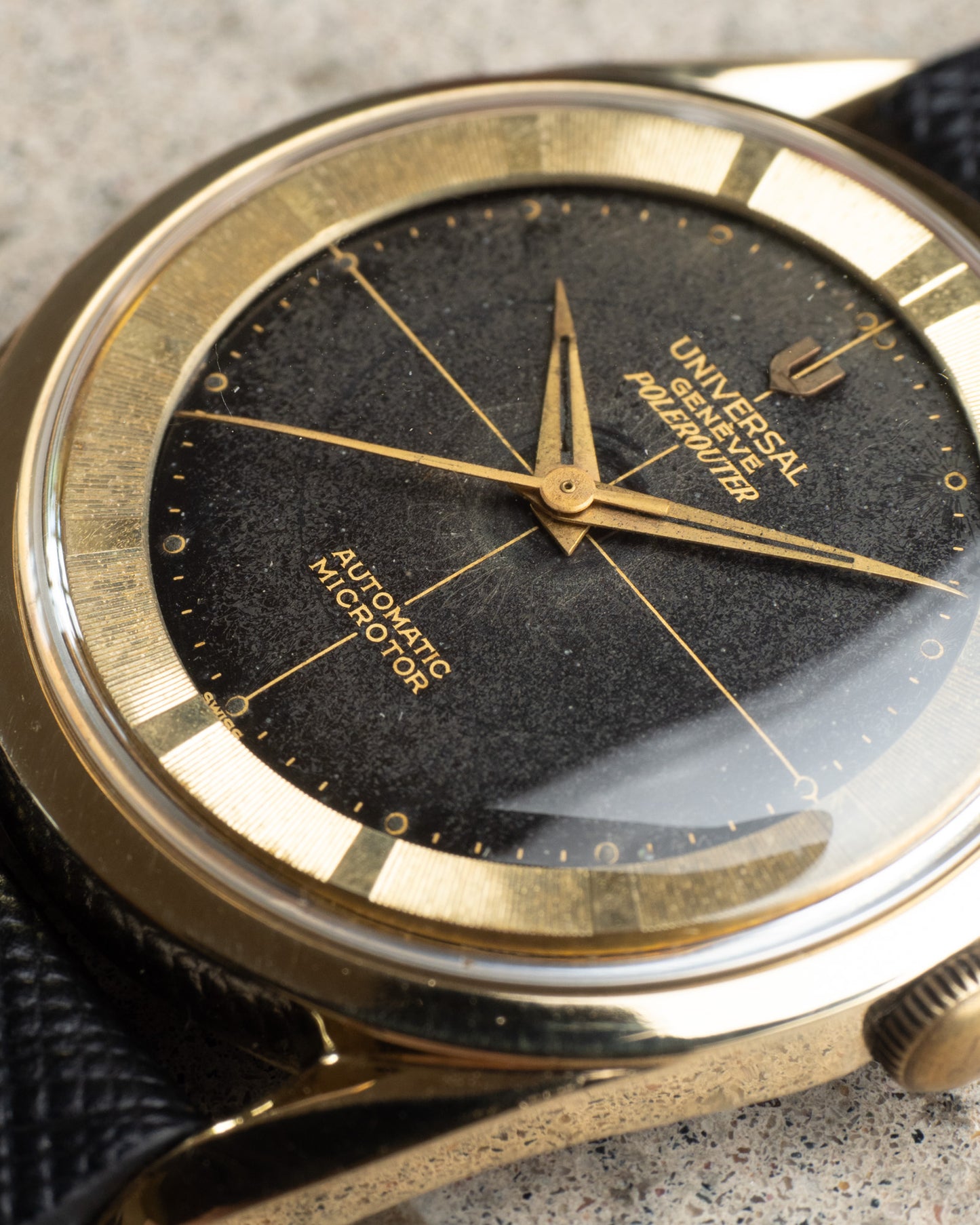 Universal Genève Polerouter Microtor cal.215-9