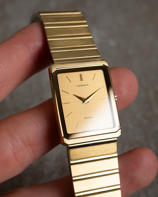 Seiko Lassale Gold Rectangle