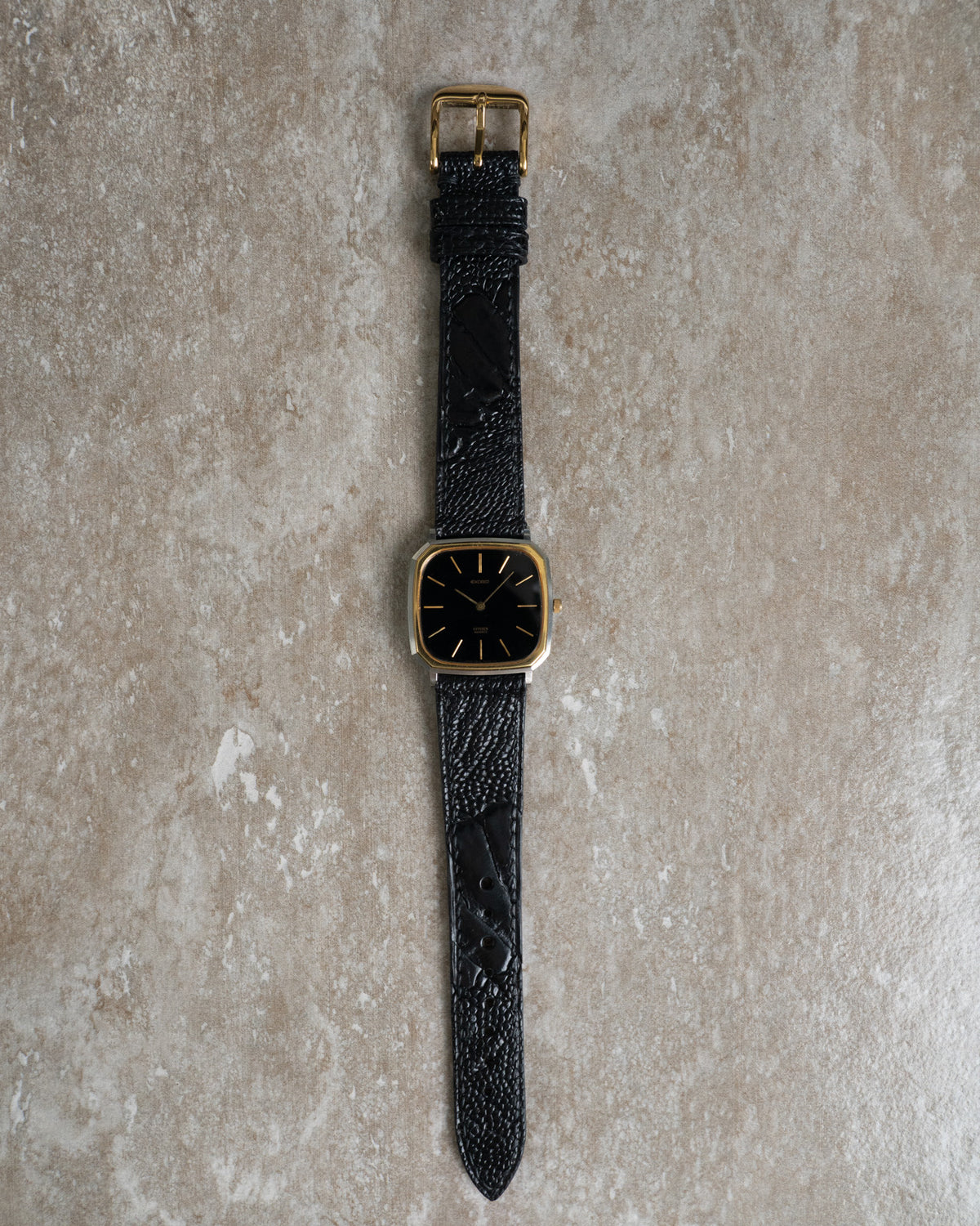 Citizen Exceed - Square Black Dial