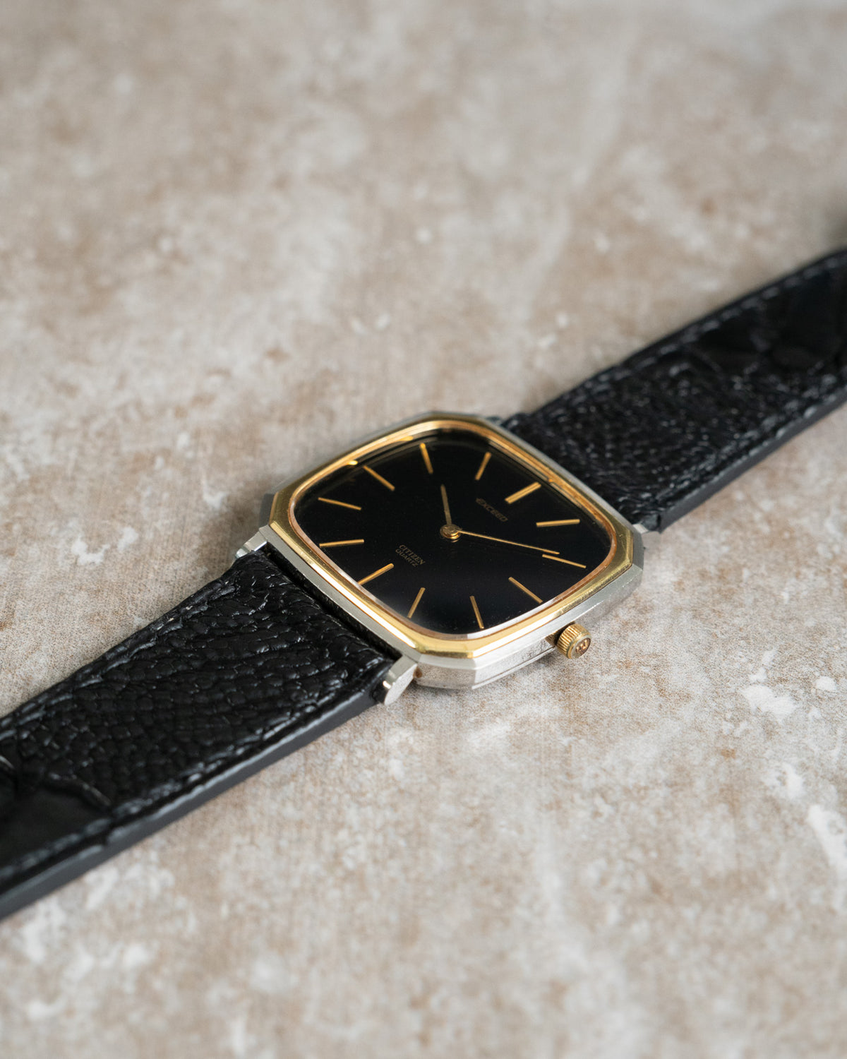 Citizen Exceed - Square Black Dial