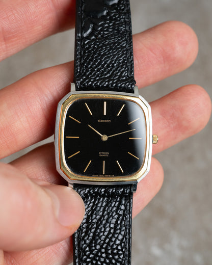 Citizen Exceed - Square Black Dial